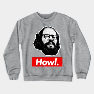 Allen Ginsberg Howl Aesthetic Tribute Design Crewneck Sweatshirt